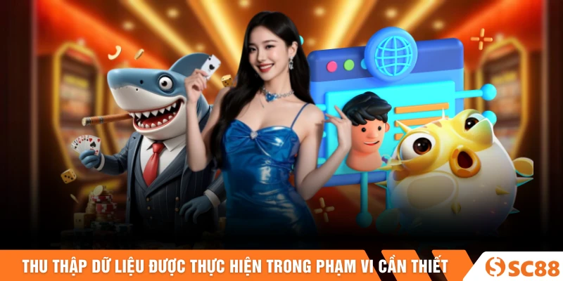 Việc thu thập dữ liệu được thực hiện trong phạm vi cần thiết
